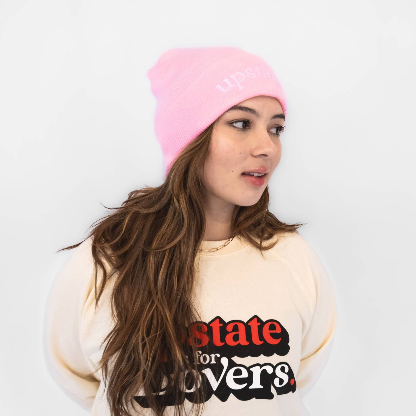 Pink Upstate Beanie