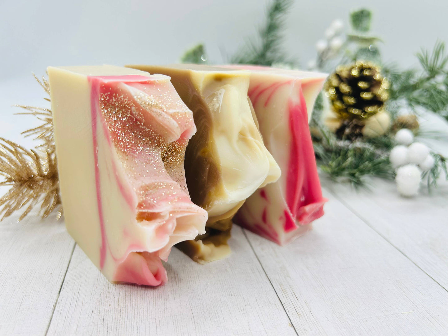 Peppermint Frost Handmade Soap Bar