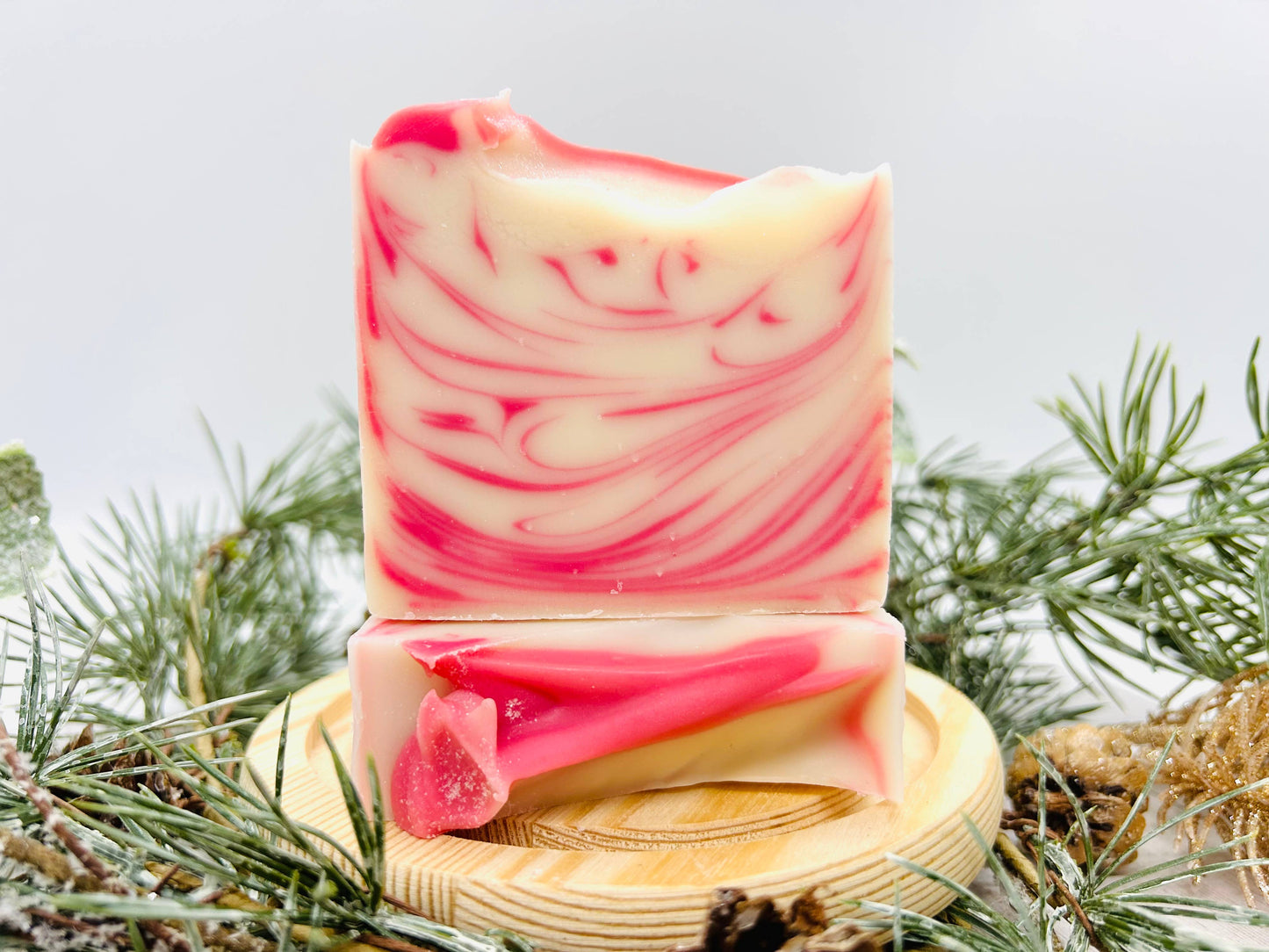 Peppermint Frost Handmade Soap Bar