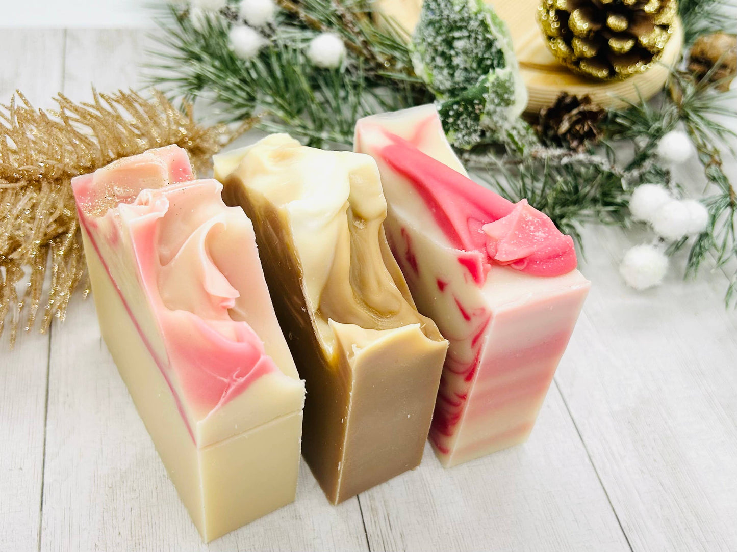 Peppermint Frost Handmade Soap Bar