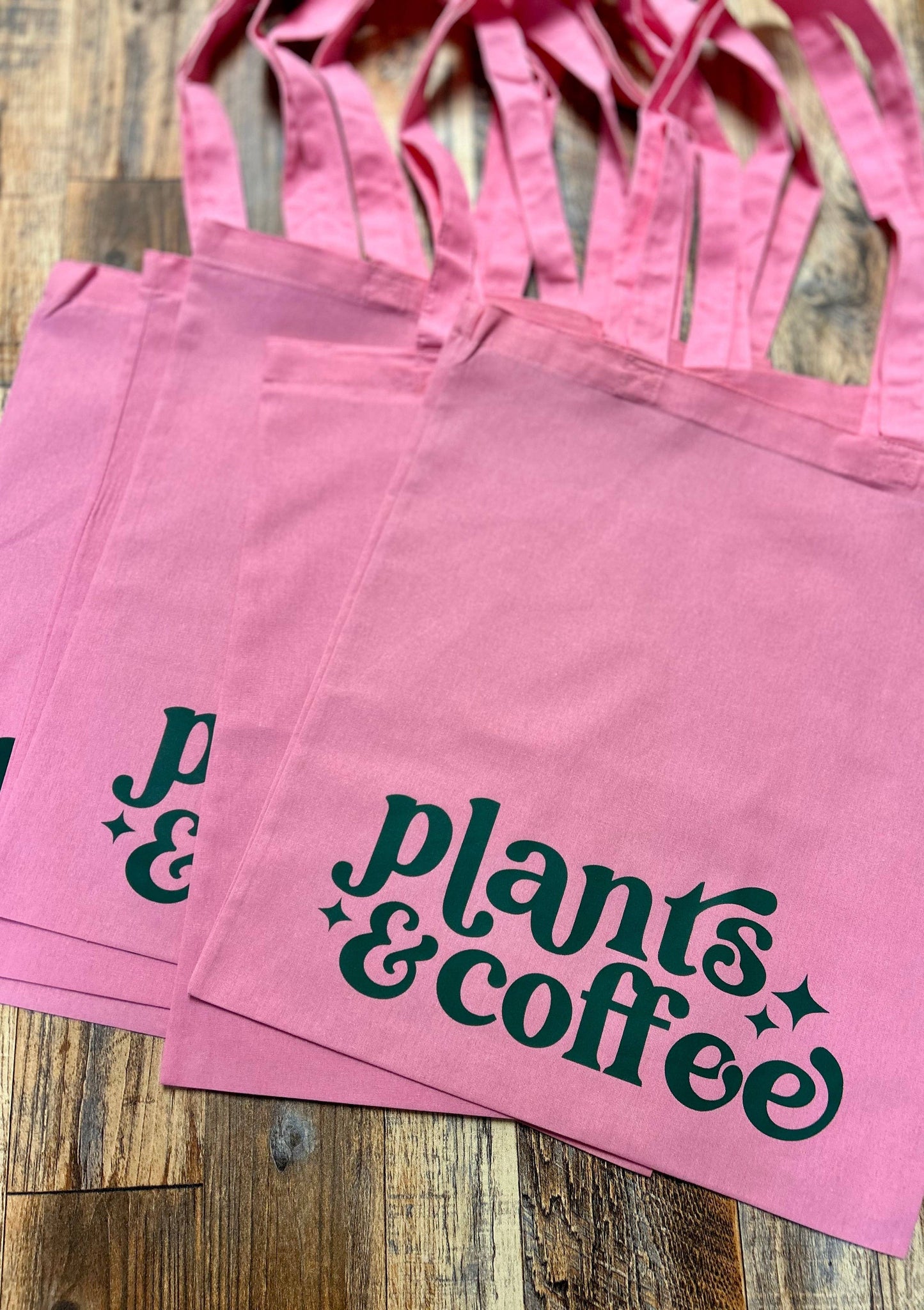 Plants & Coffee Tote Bag