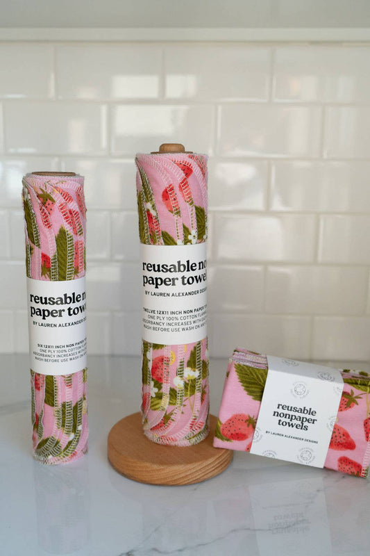 6-Pack Reusable Paper Towels