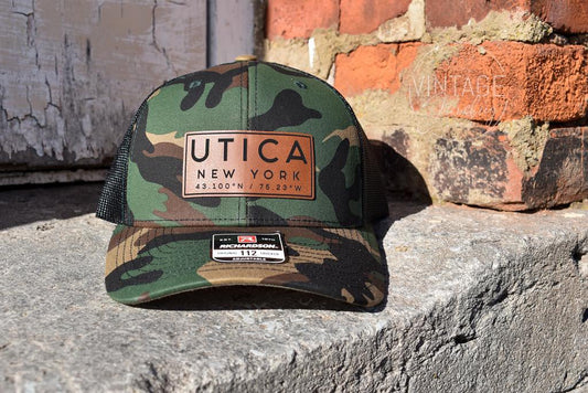 Utica Camo Richardson Hat