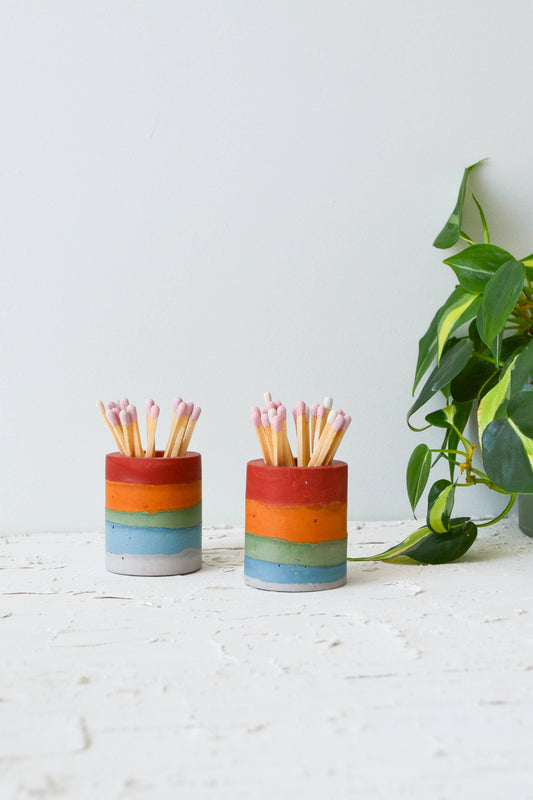 Rainbow Match Pot