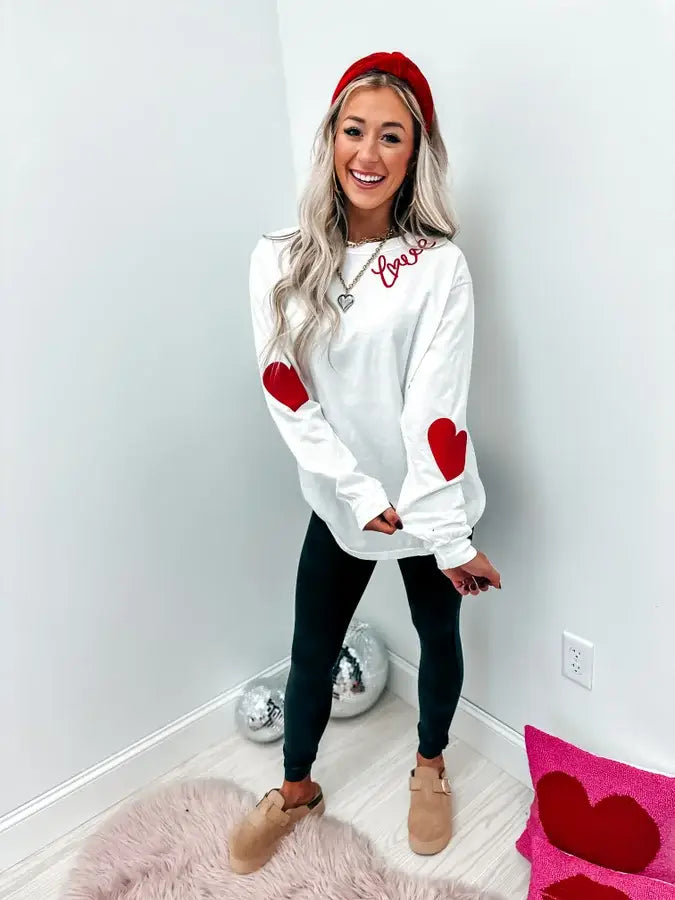 Heart Long Sleeve Tee