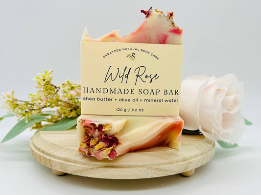 Wild Rose Handmade Soap Bar