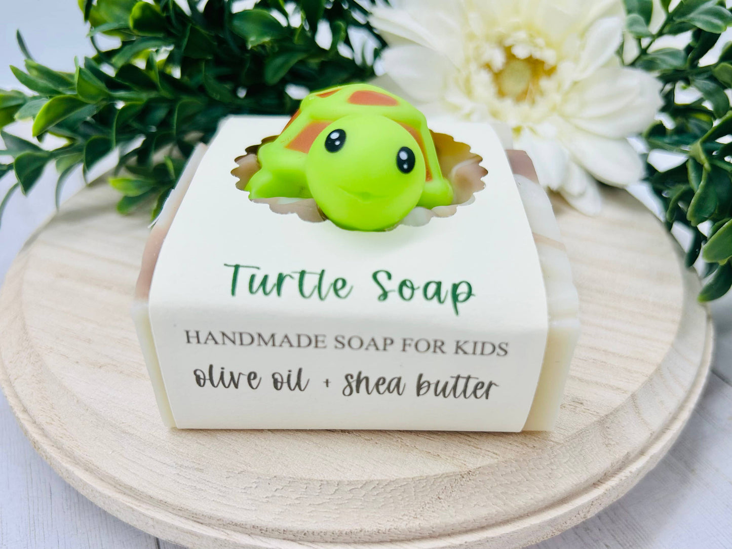 Turtle Handmade Soap Bar for Kids