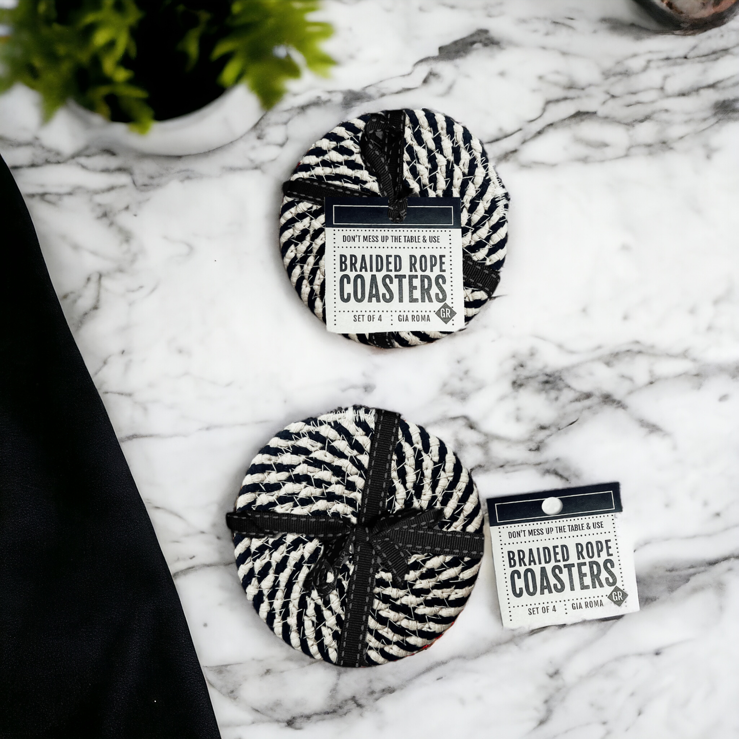 Braided Coasters