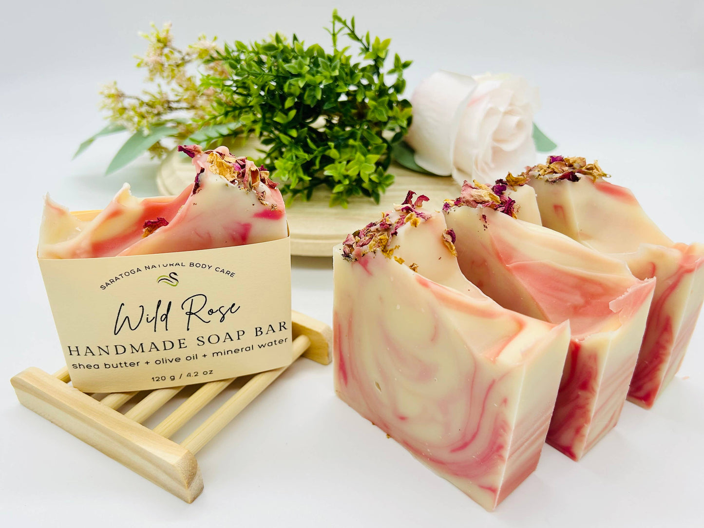 Wild Rose Handmade Soap Bar