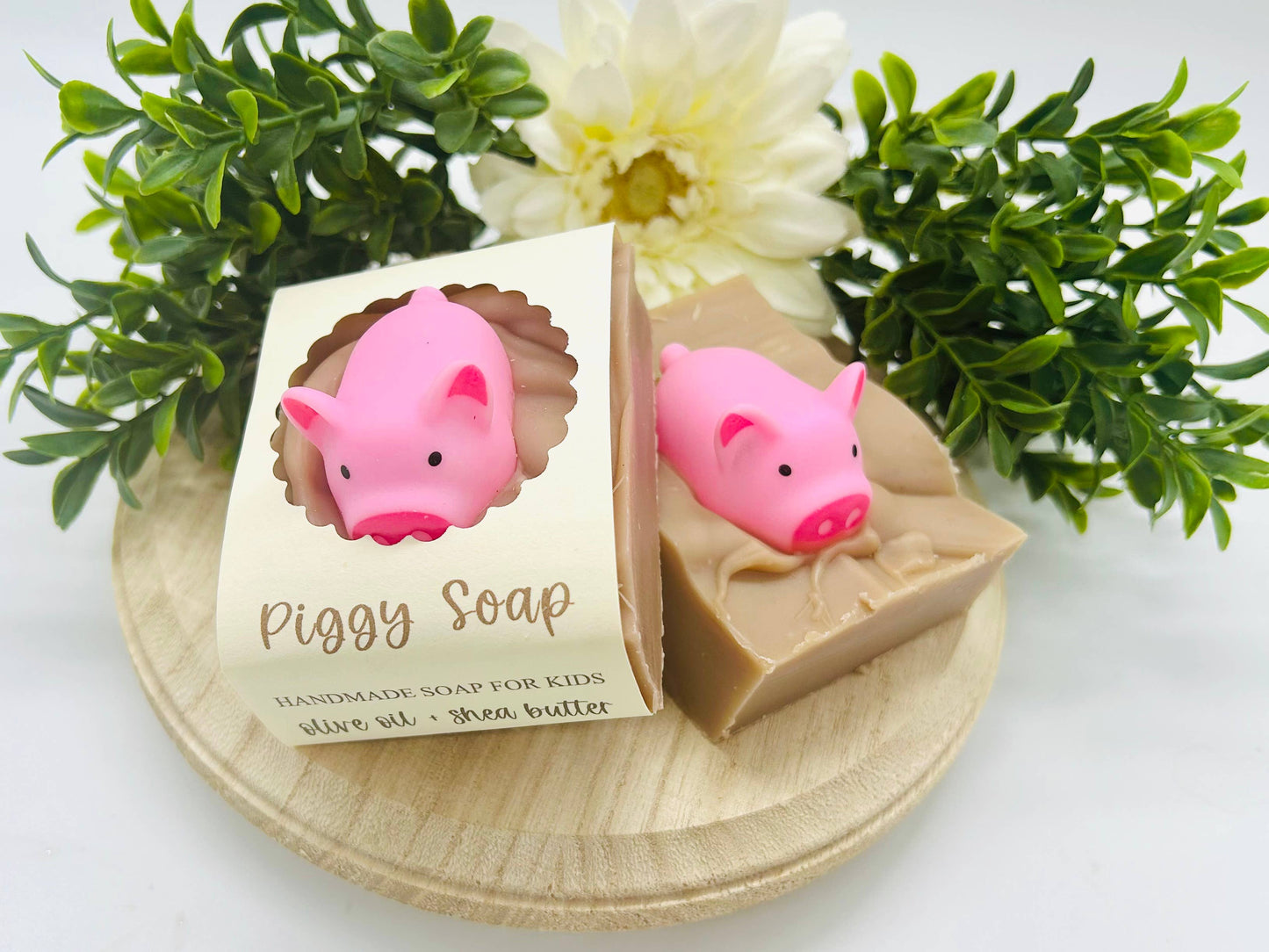 Piggy Handmade Soap Bar for Kids